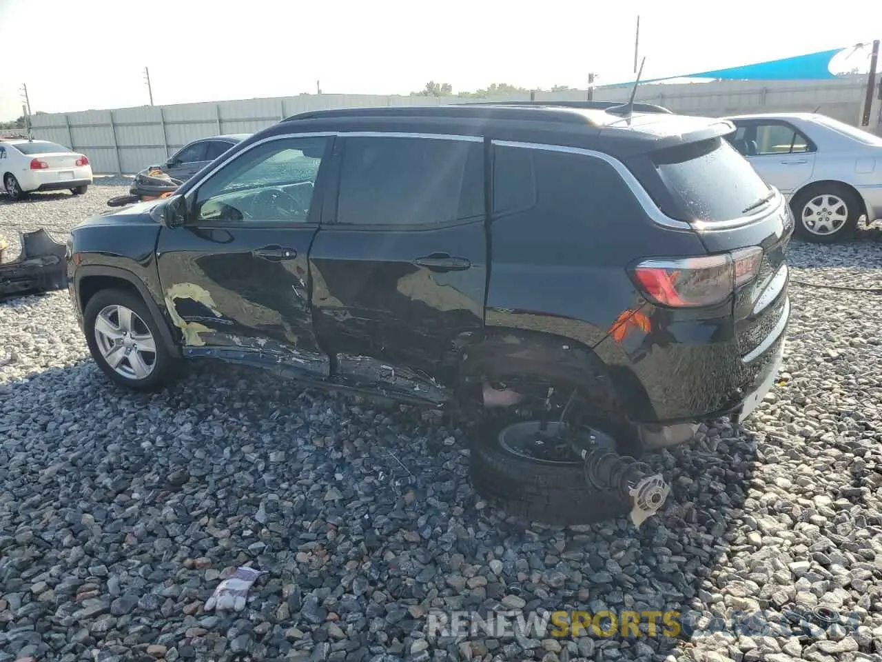 2 Фотография поврежденного автомобиля 3C4NJCBB0NT139851 JEEP COMPASS 2022