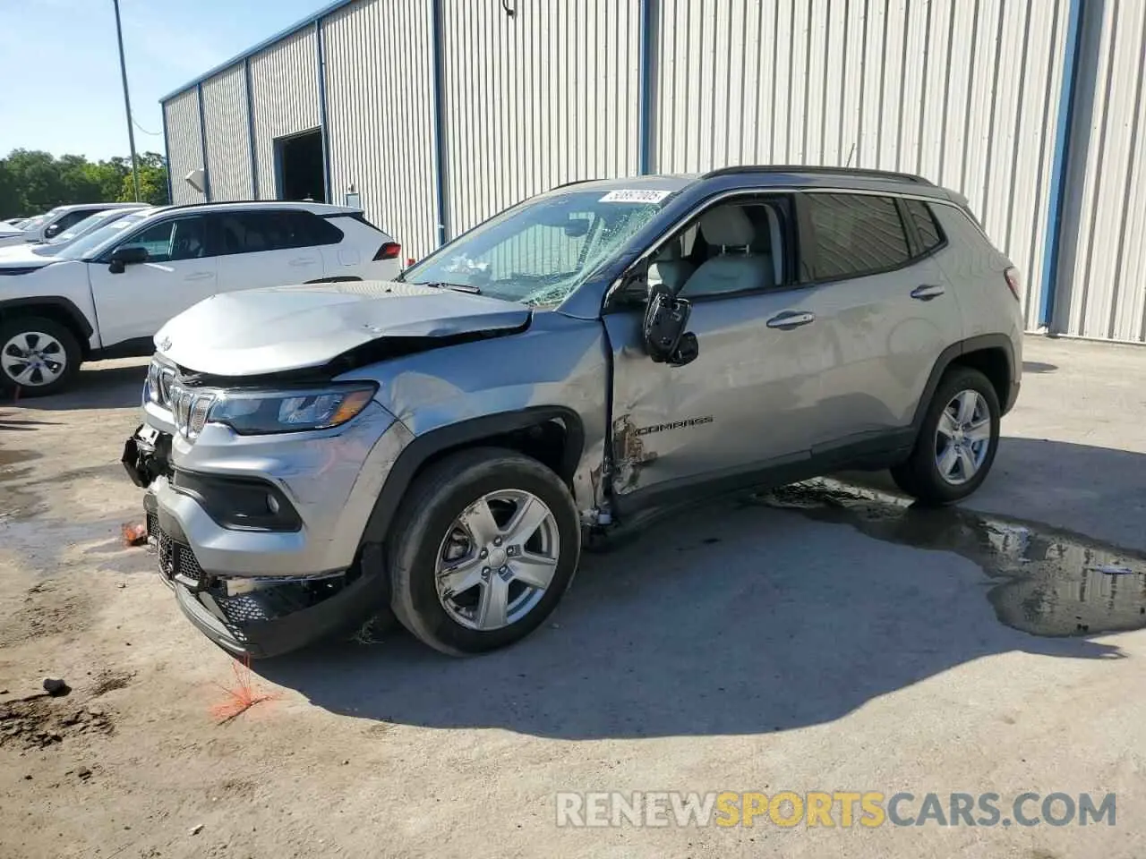 1 Фотография поврежденного автомобиля 3C4NJCBB0NT192422 JEEP COMPASS 2022