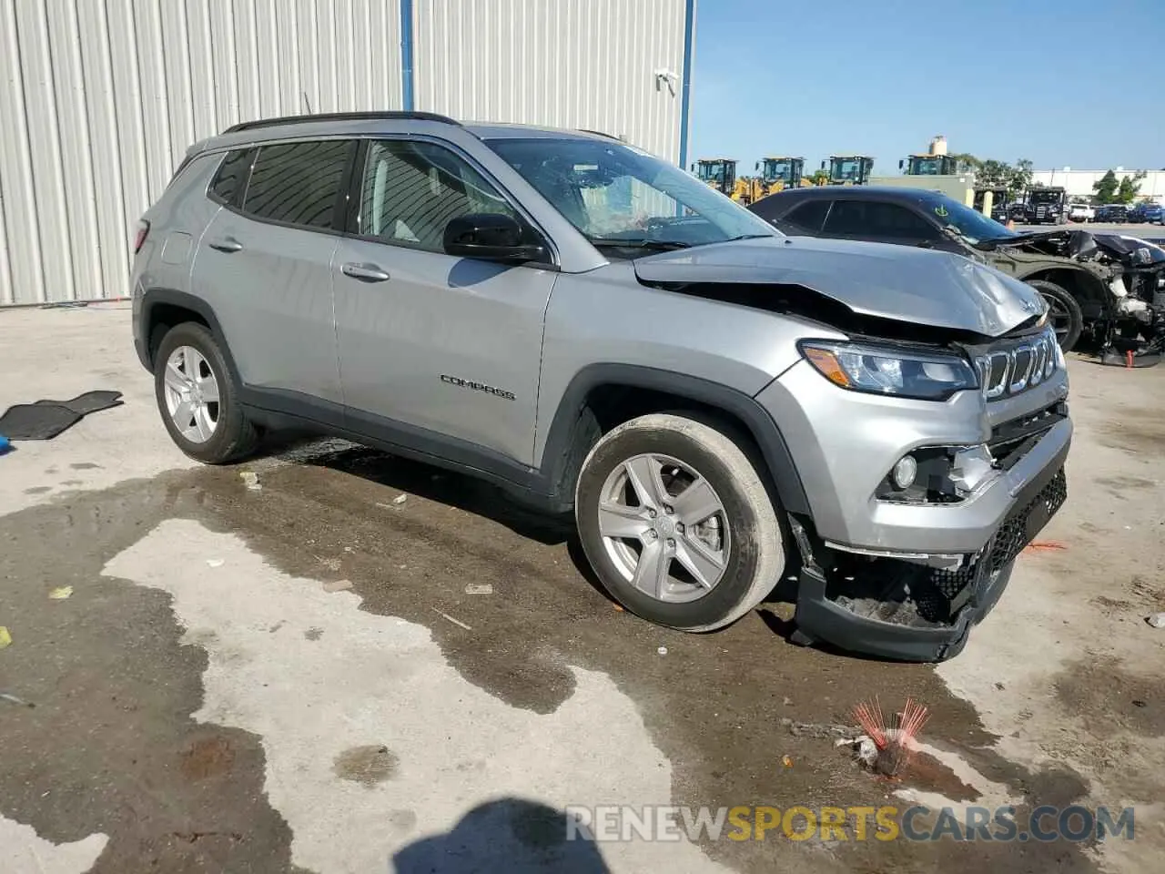 4 Фотография поврежденного автомобиля 3C4NJCBB0NT192422 JEEP COMPASS 2022