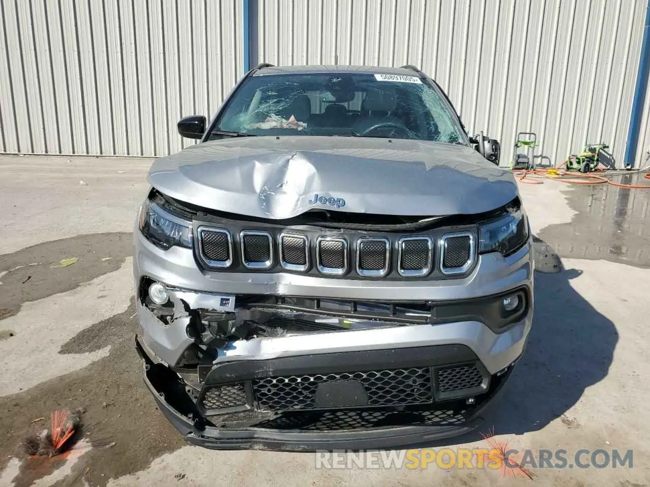 5 Фотография поврежденного автомобиля 3C4NJCBB0NT192422 JEEP COMPASS 2022