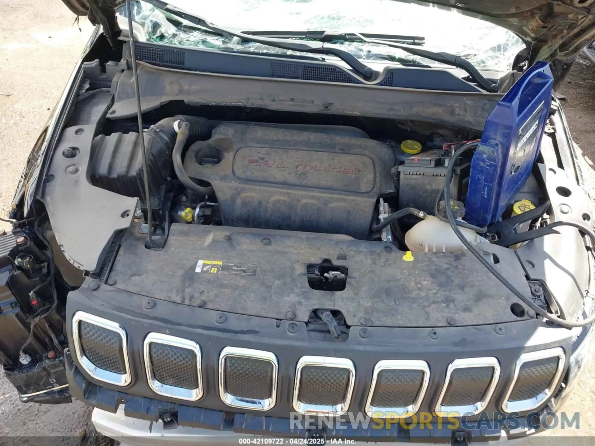 10 Фотография поврежденного автомобиля 3C4NJCBB4NT187403 JEEP COMPASS 2022