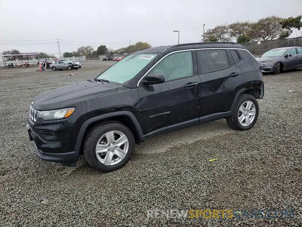 1 Photograph of a damaged car 3C4NJCBB5NT138985 JEEP COMPASS 2022