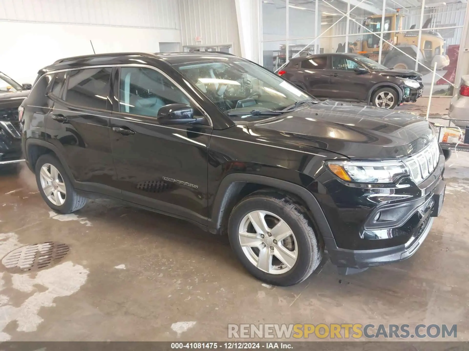 1 Photograph of a damaged car 3C4NJCBB6NT139191 JEEP COMPASS 2022