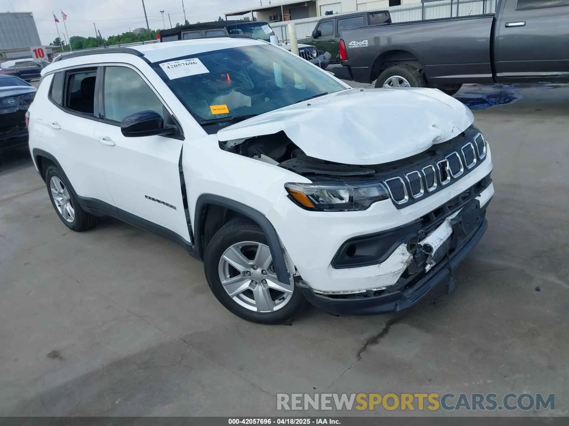 11 Фотография поврежденного автомобиля 3C4NJCBB6NT217940 JEEP COMPASS 2022