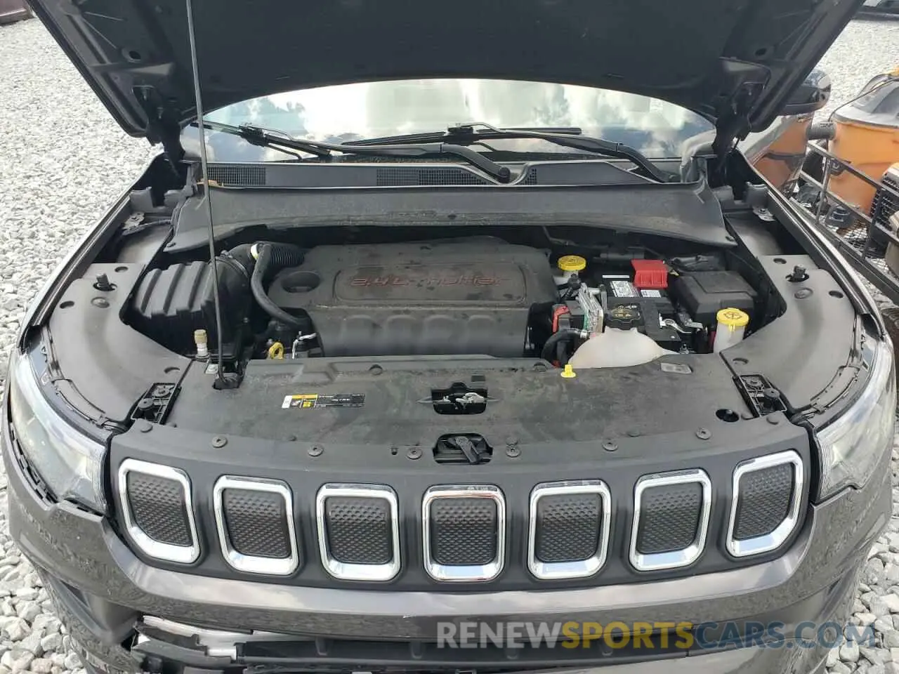 12 Photograph of a damaged car 3C4NJCBB7NT235119 JEEP COMPASS 2022