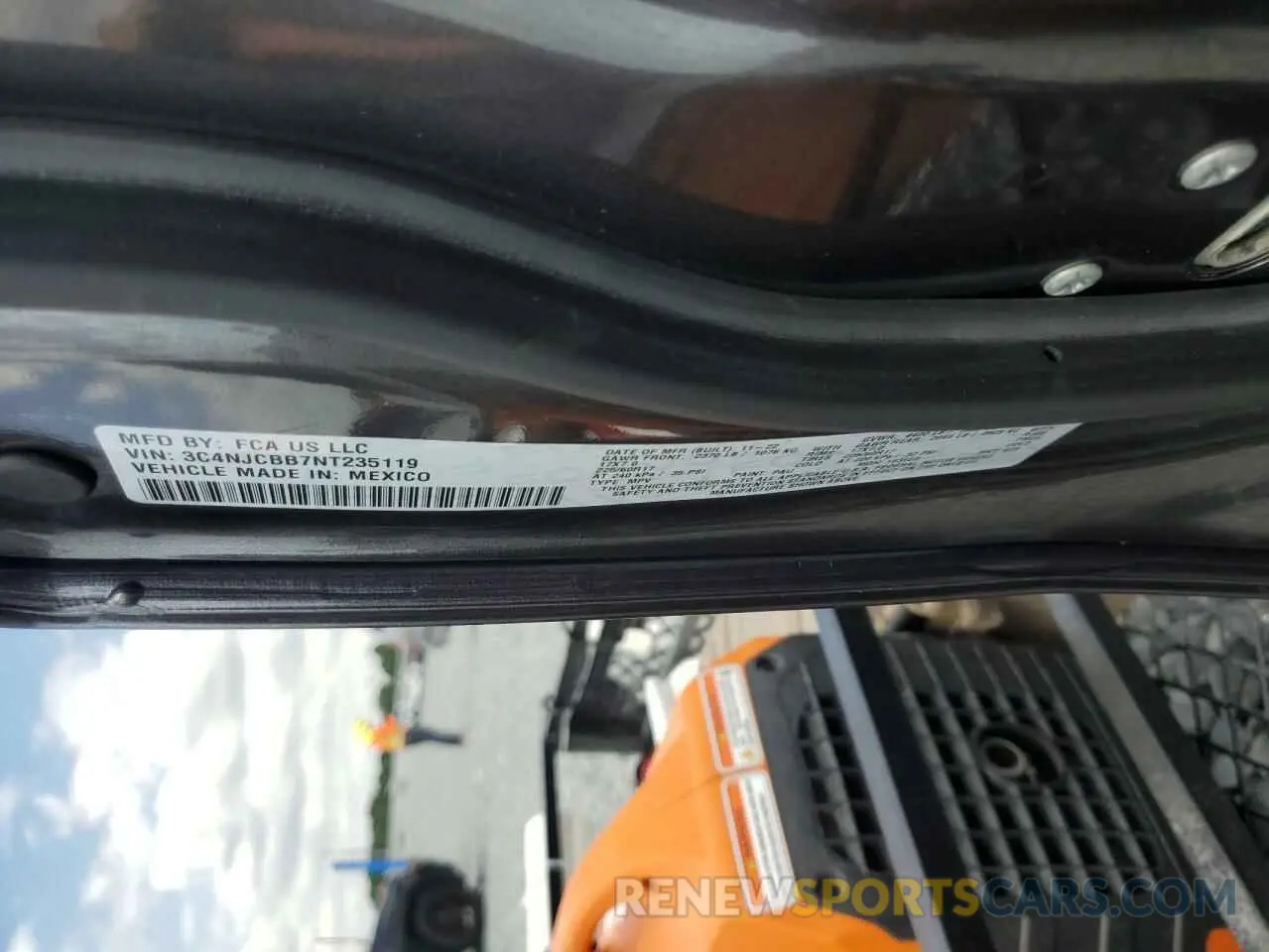 14 Photograph of a damaged car 3C4NJCBB7NT235119 JEEP COMPASS 2022