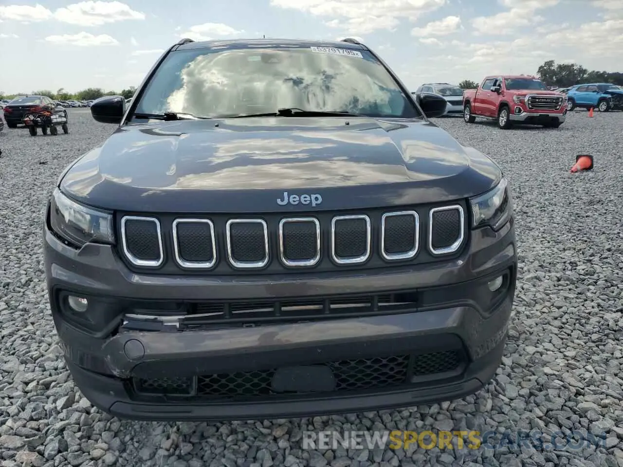 5 Photograph of a damaged car 3C4NJCBB7NT235119 JEEP COMPASS 2022
