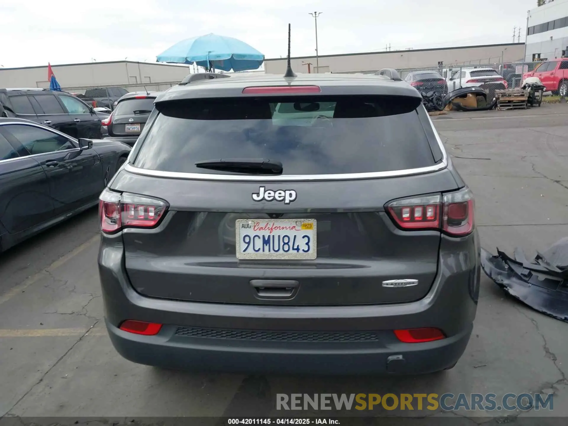 17 Фотография поврежденного автомобиля 3C4NJCBB8NT188411 JEEP COMPASS 2022