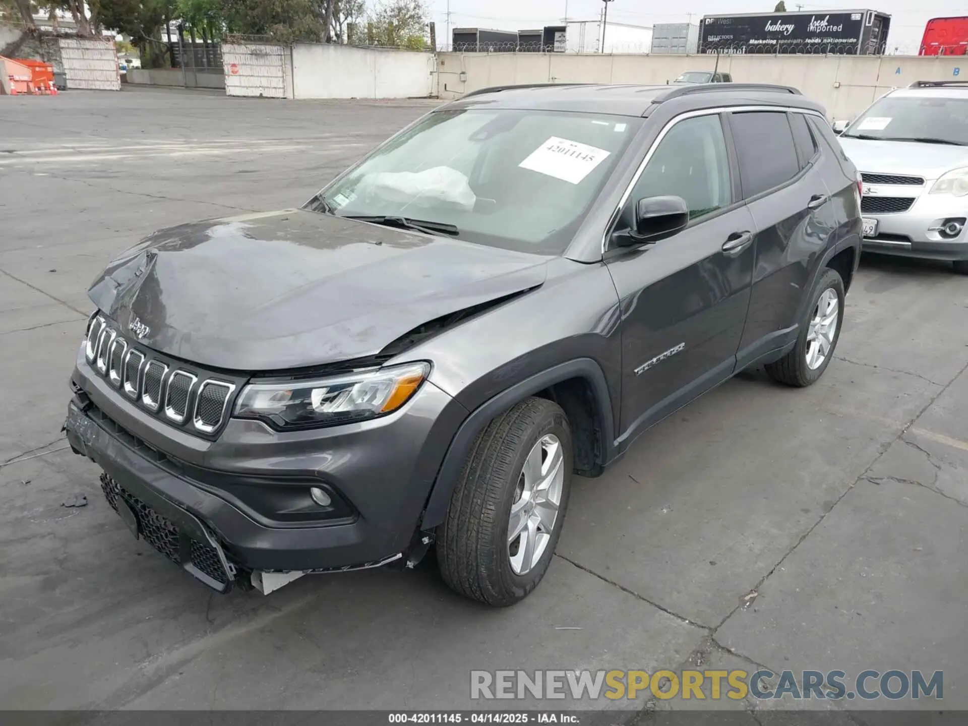 2 Фотография поврежденного автомобиля 3C4NJCBB8NT188411 JEEP COMPASS 2022