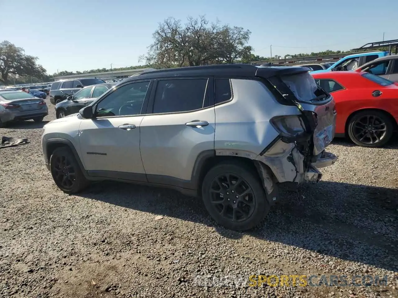 2 Фотография поврежденного автомобиля 3C4NJCBB9NT166613 JEEP COMPASS 2022