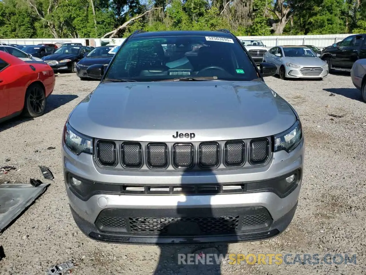 5 Фотография поврежденного автомобиля 3C4NJCBB9NT166613 JEEP COMPASS 2022