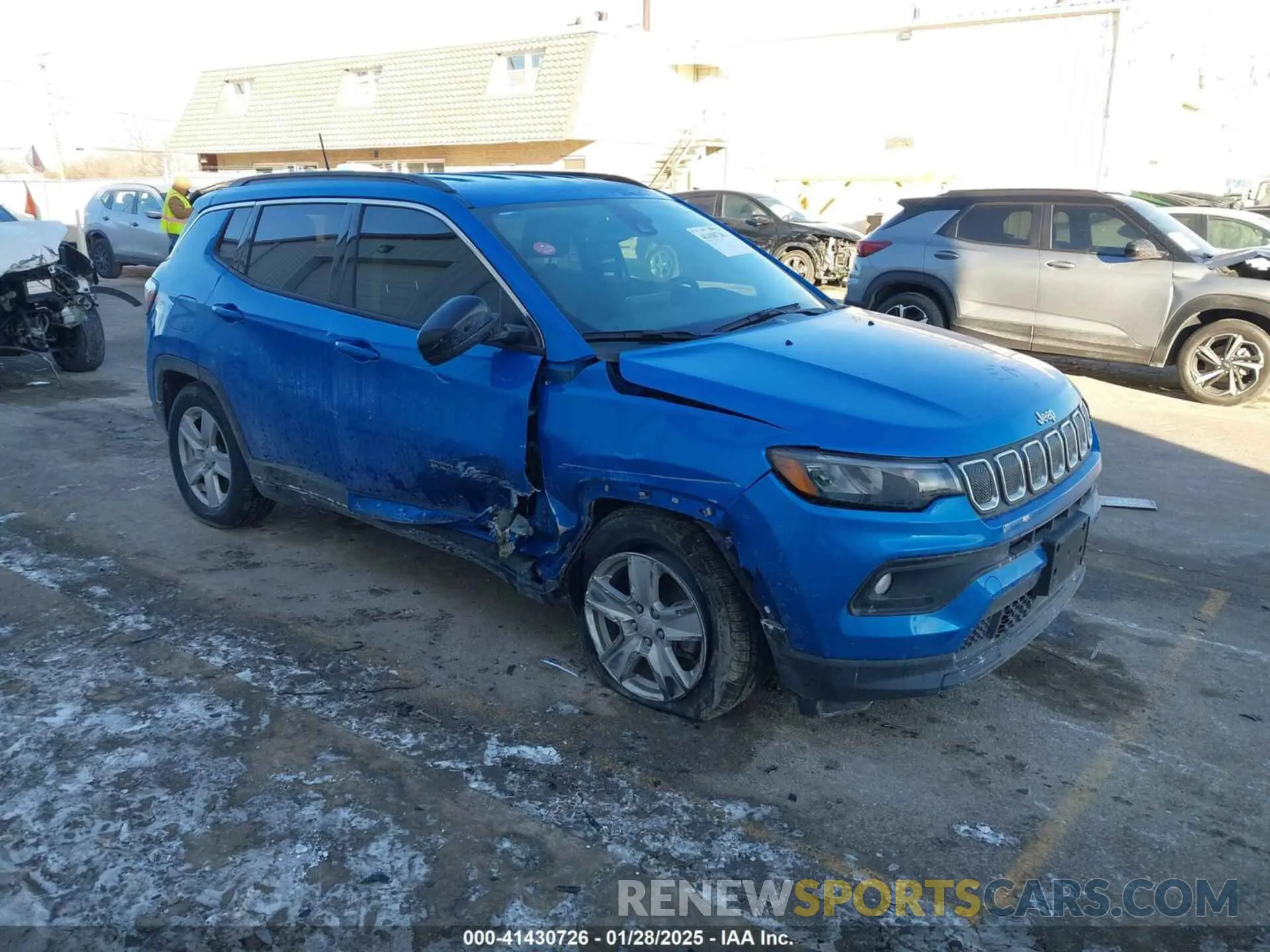 1 Фотография поврежденного автомобиля 3C4NJCBB9NT229290 JEEP COMPASS 2022