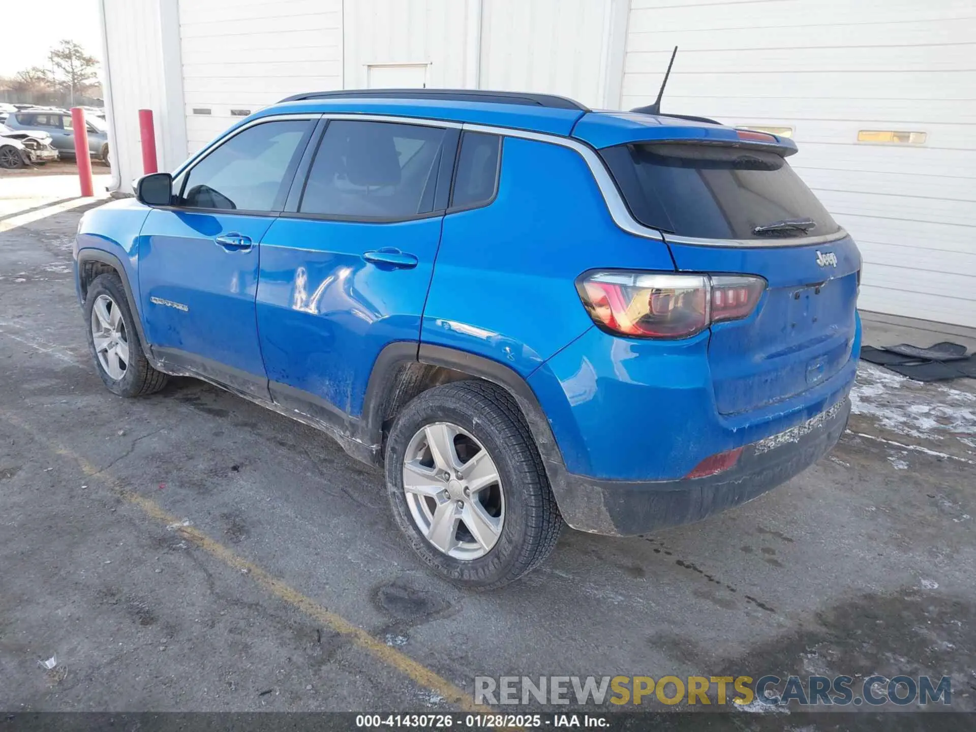 3 Фотография поврежденного автомобиля 3C4NJCBB9NT229290 JEEP COMPASS 2022