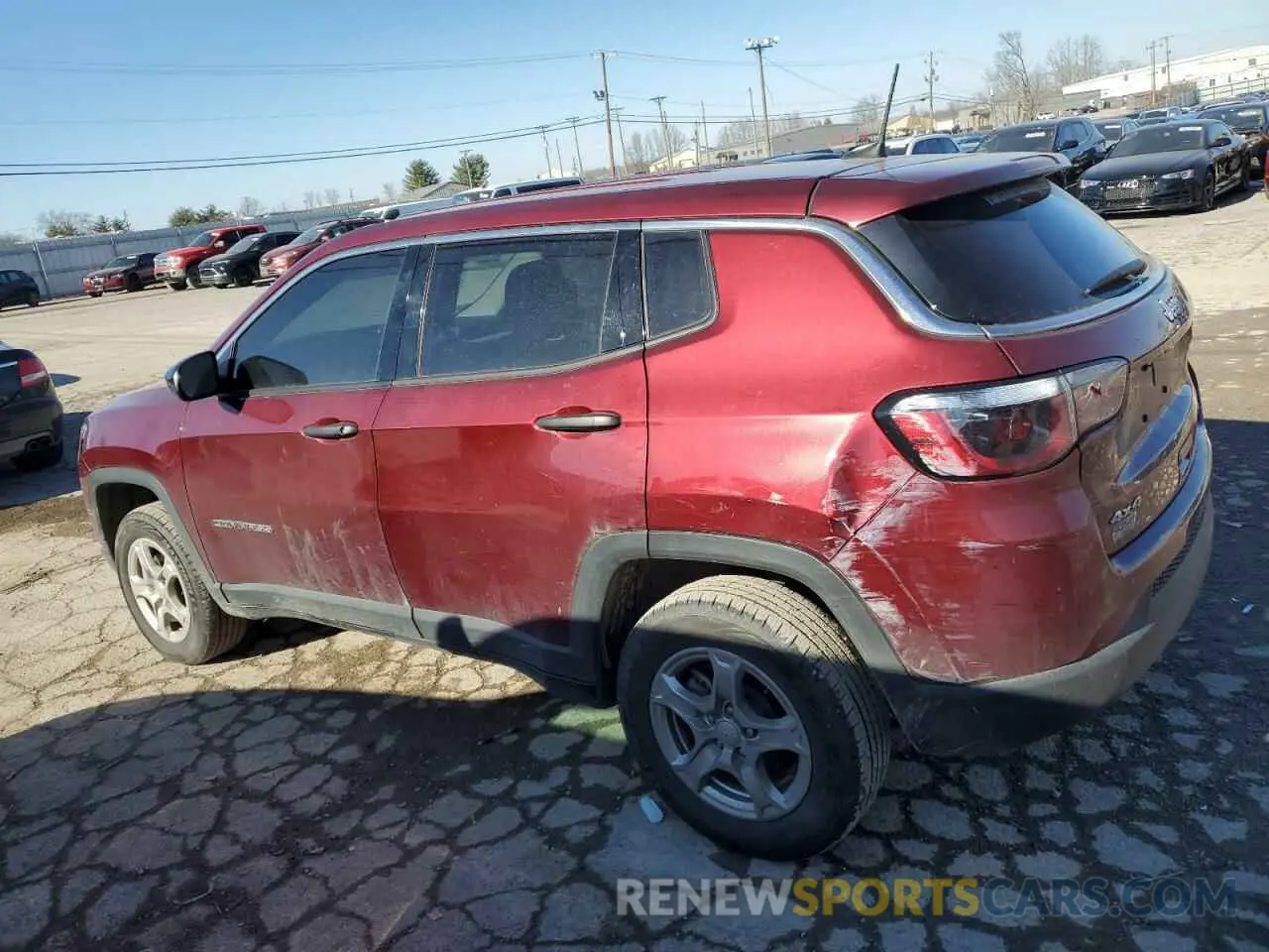 2 Фотография поврежденного автомобиля 3C4NJDAB2NT178075 JEEP COMPASS 2022