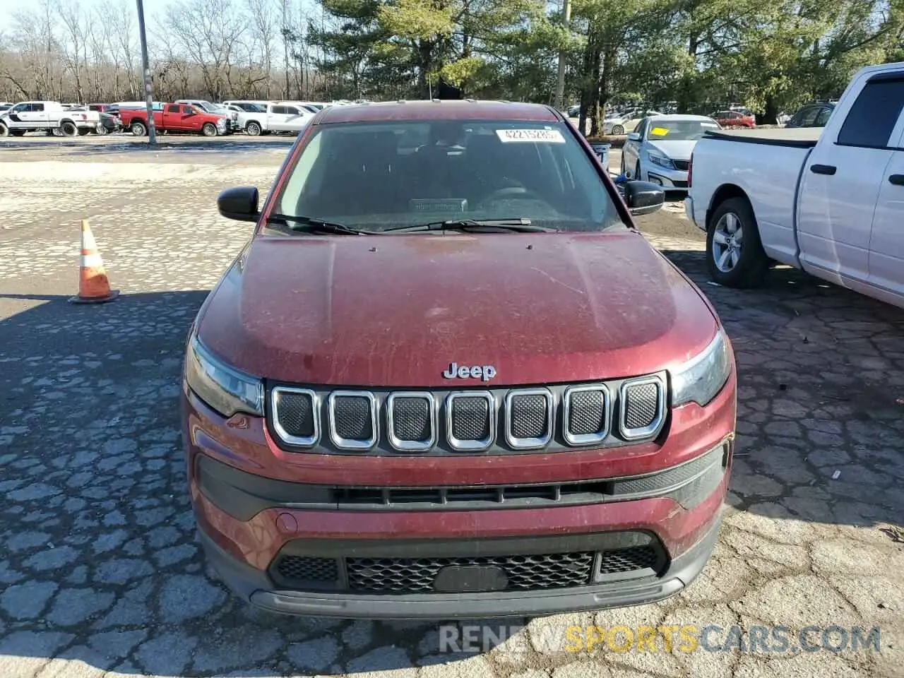 5 Фотография поврежденного автомобиля 3C4NJDAB2NT178075 JEEP COMPASS 2022