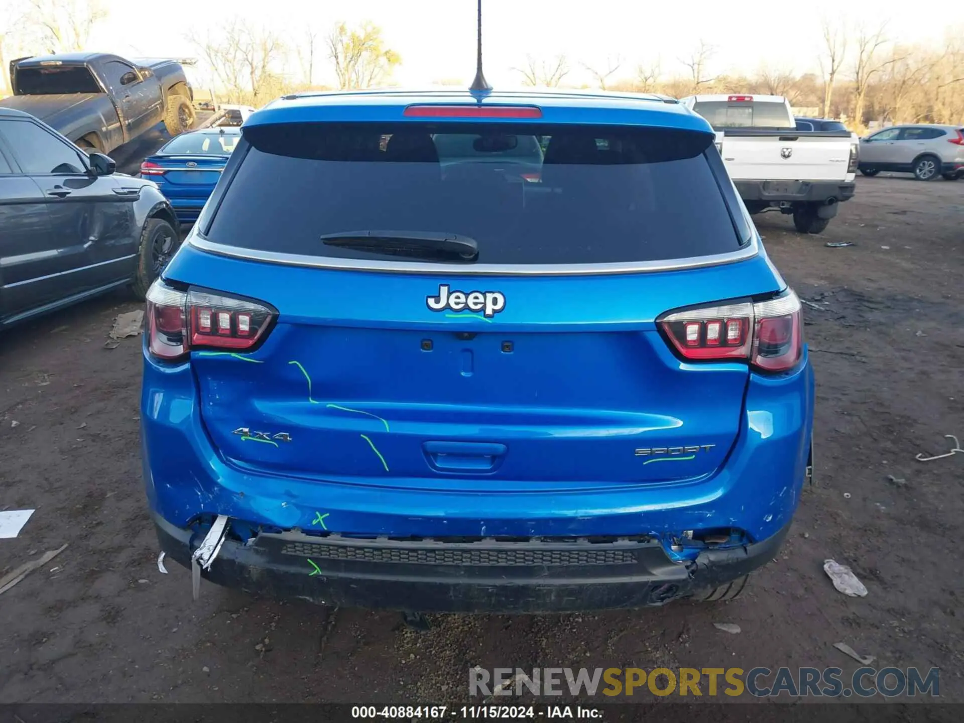 16 Фотография поврежденного автомобиля 3C4NJDAB3NT215618 JEEP COMPASS 2022