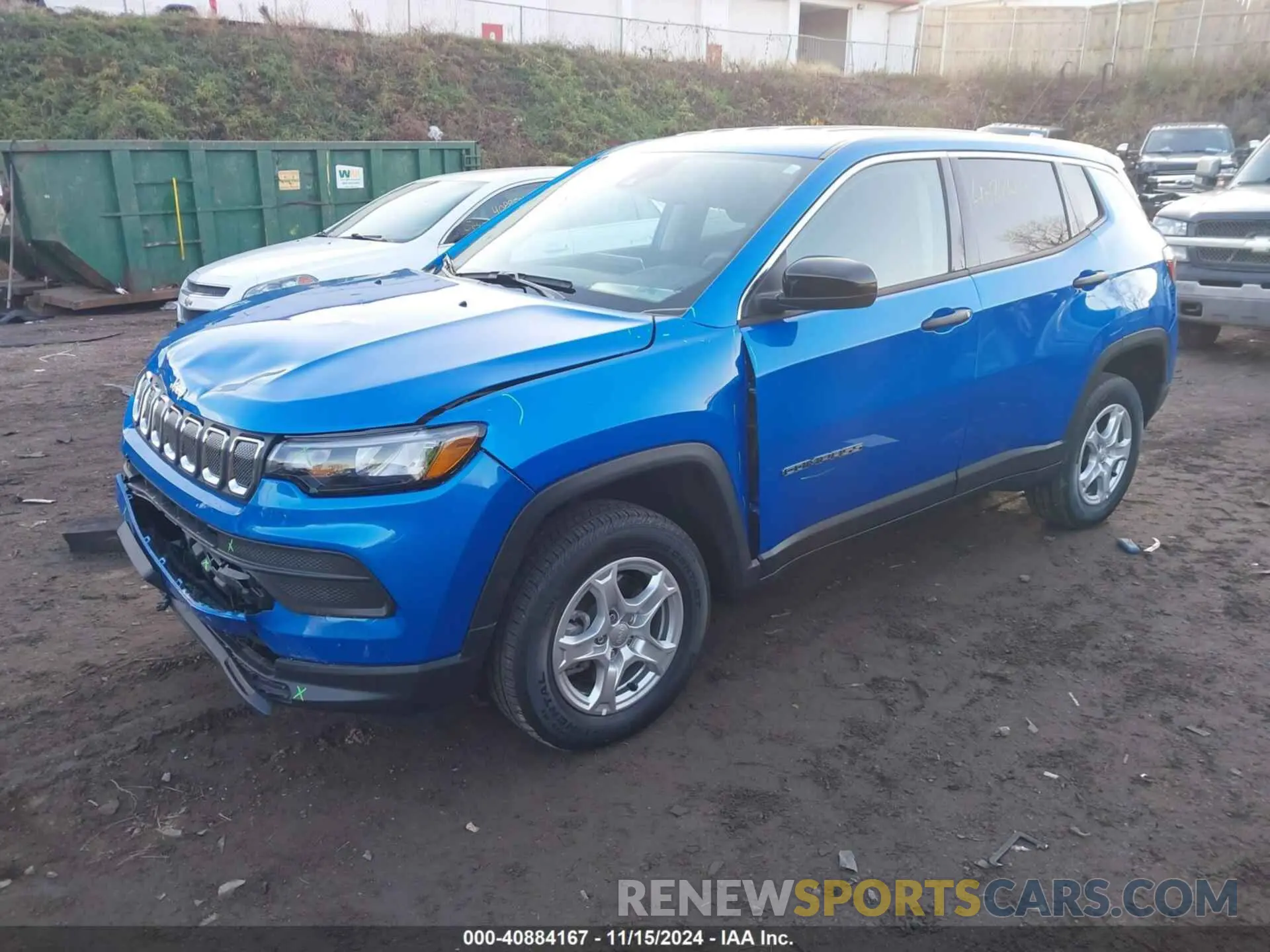 2 Фотография поврежденного автомобиля 3C4NJDAB3NT215618 JEEP COMPASS 2022