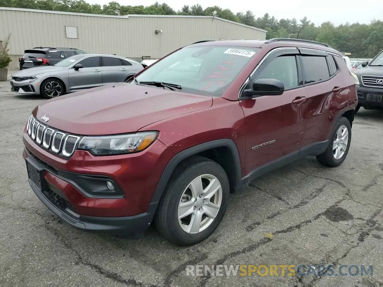 1 Фотография поврежденного автомобиля 3C4NJDBB0NT132257 JEEP COMPASS 2022