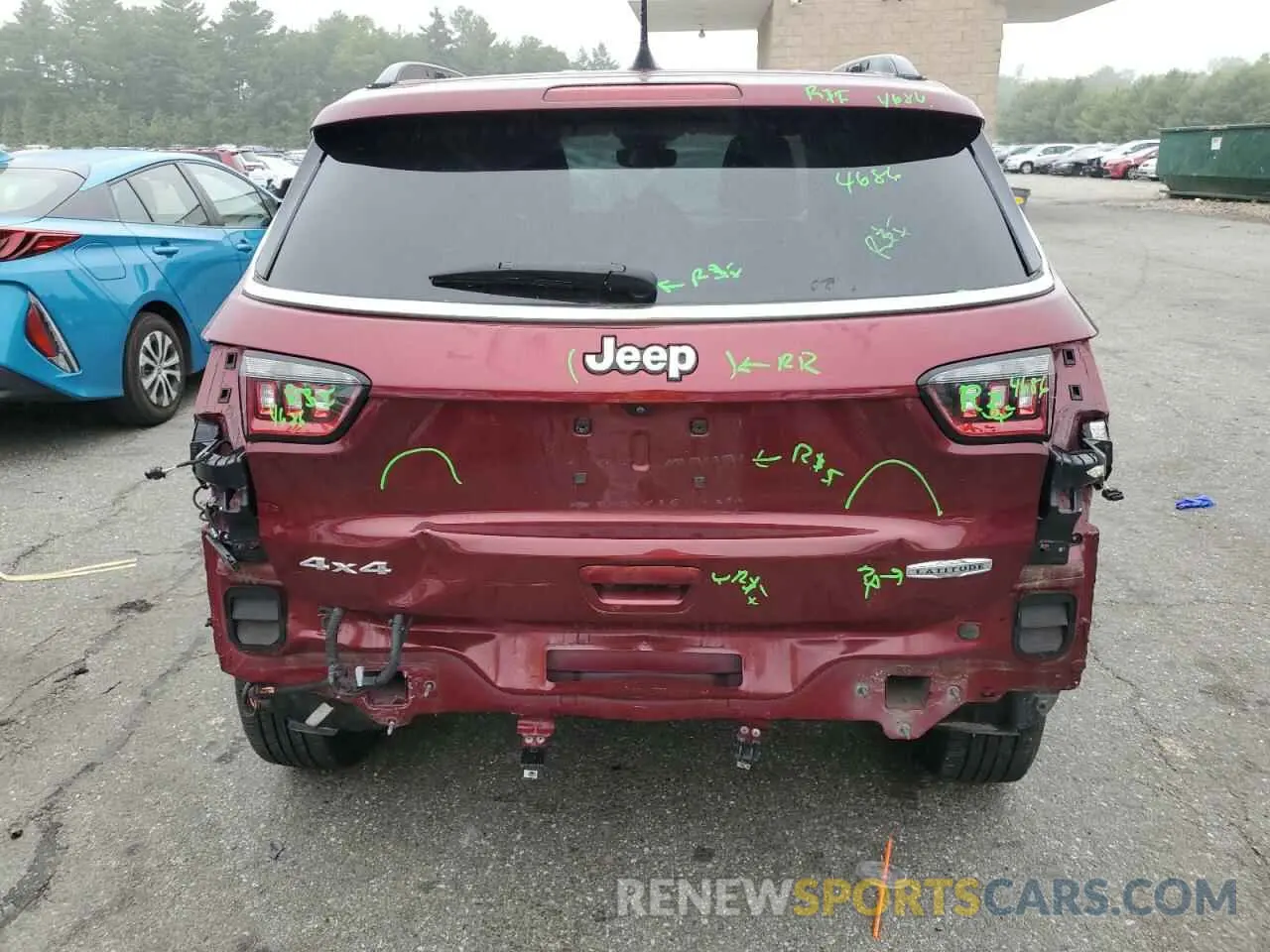 6 Фотография поврежденного автомобиля 3C4NJDBB0NT132257 JEEP COMPASS 2022