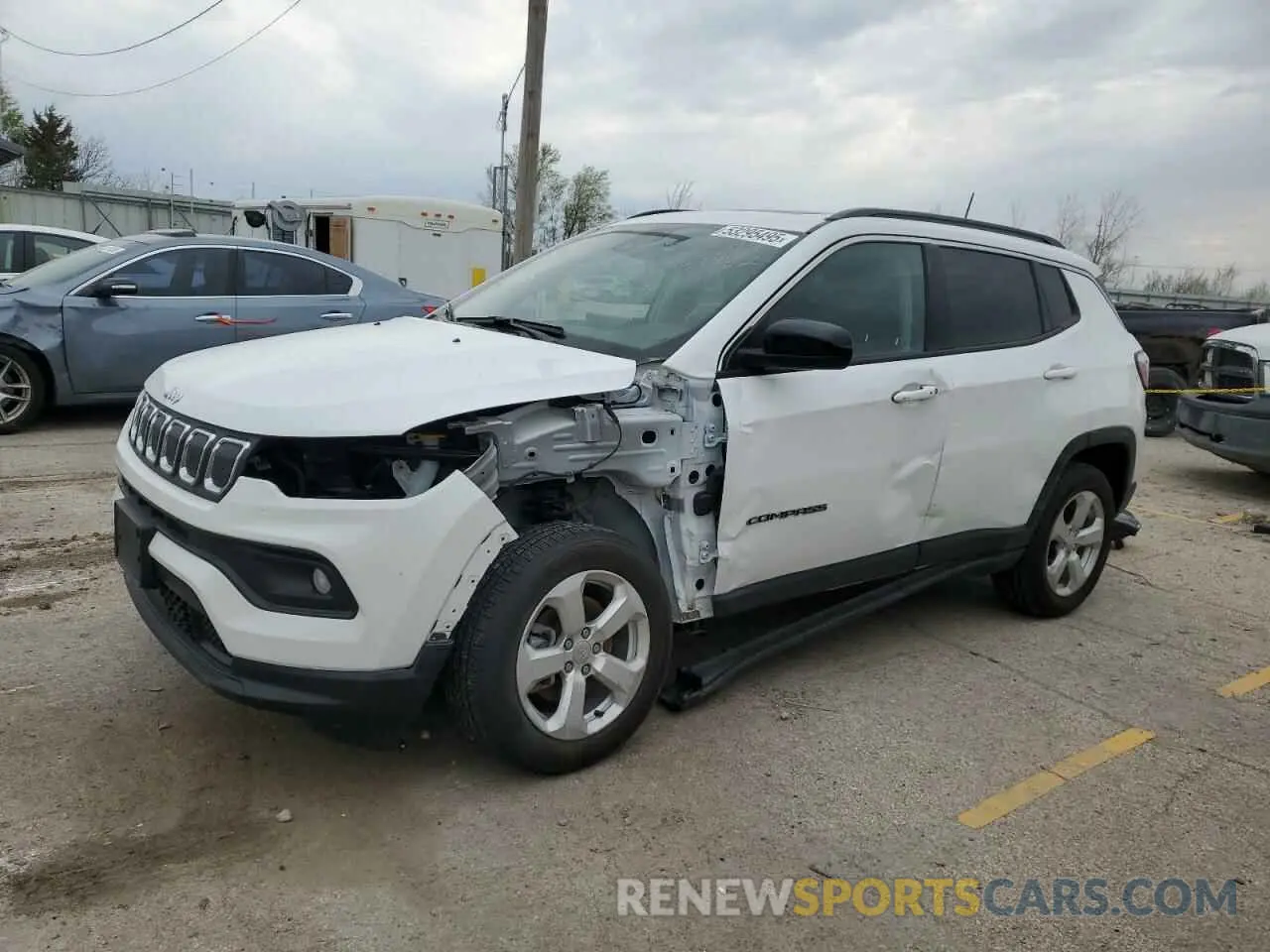 1 Фотография поврежденного автомобиля 3C4NJDBB2NT169942 JEEP COMPASS 2022