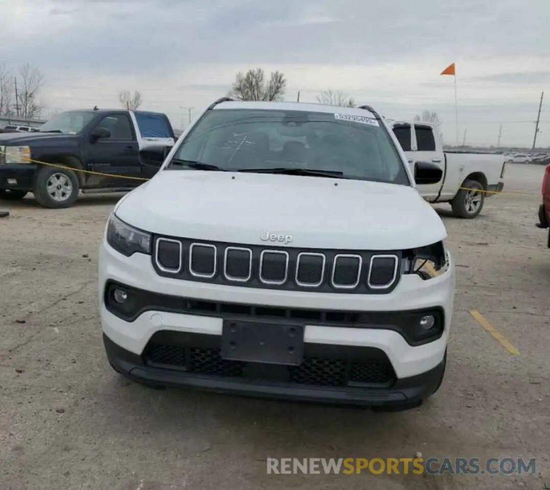 5 Фотография поврежденного автомобиля 3C4NJDBB2NT169942 JEEP COMPASS 2022