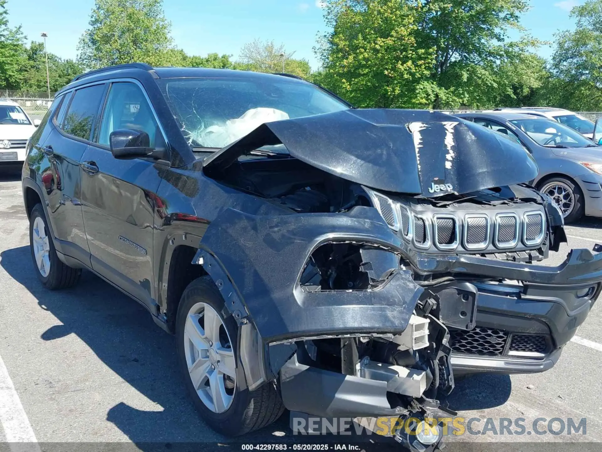 1 Фотография поврежденного автомобиля 3C4NJDBB4NT151989 JEEP COMPASS 2022