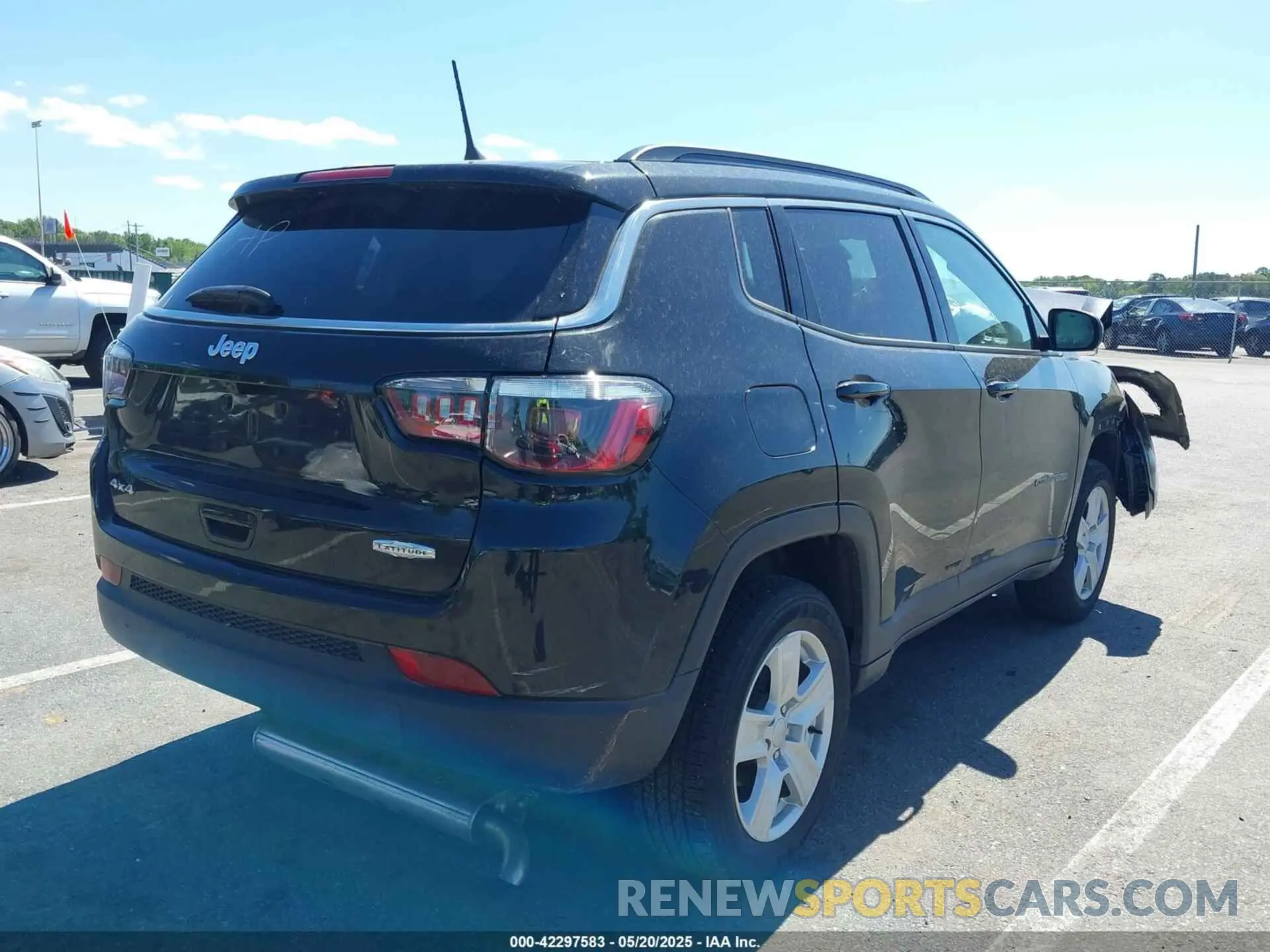 4 Фотография поврежденного автомобиля 3C4NJDBB4NT151989 JEEP COMPASS 2022