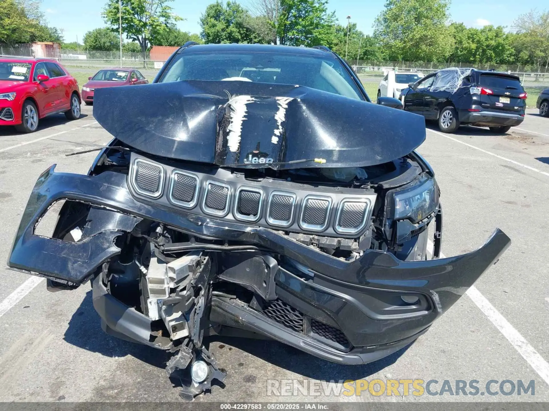 6 Фотография поврежденного автомобиля 3C4NJDBB4NT151989 JEEP COMPASS 2022