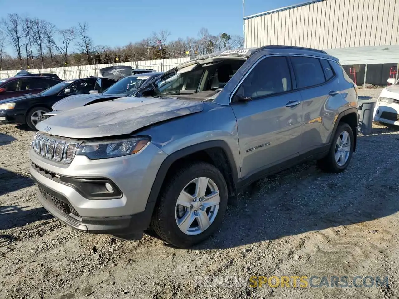 1 Фотография поврежденного автомобиля 3C4NJDBB5NT216221 JEEP COMPASS 2022