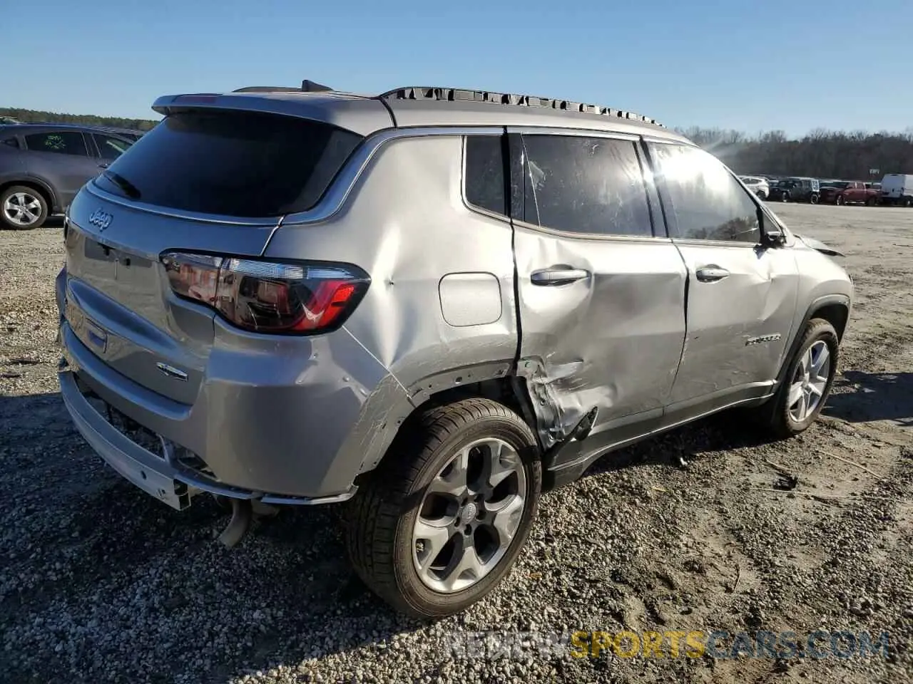 3 Фотография поврежденного автомобиля 3C4NJDBB5NT216221 JEEP COMPASS 2022