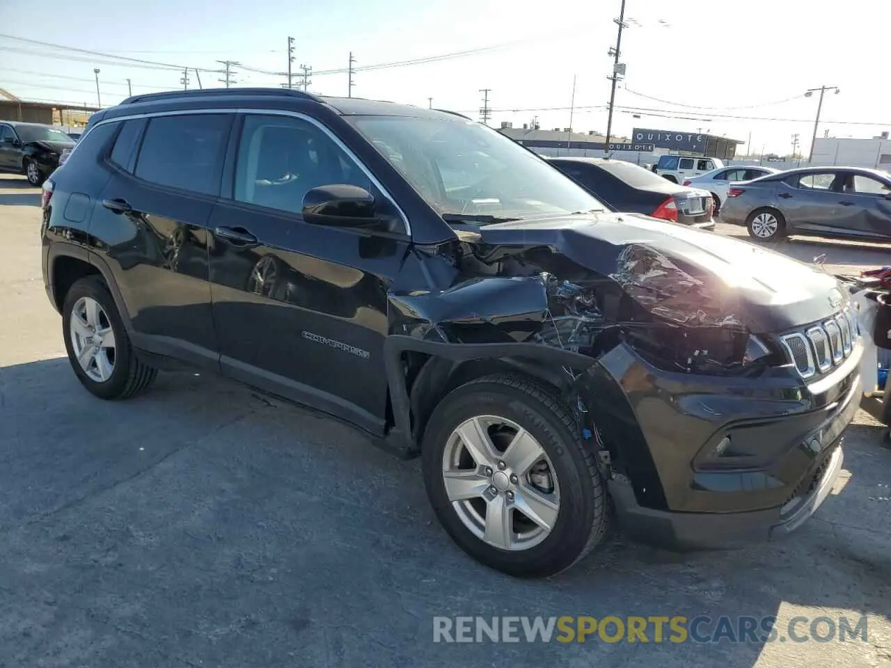 4 Фотография поврежденного автомобиля 3C4NJDBB6NT151038 JEEP COMPASS 2022
