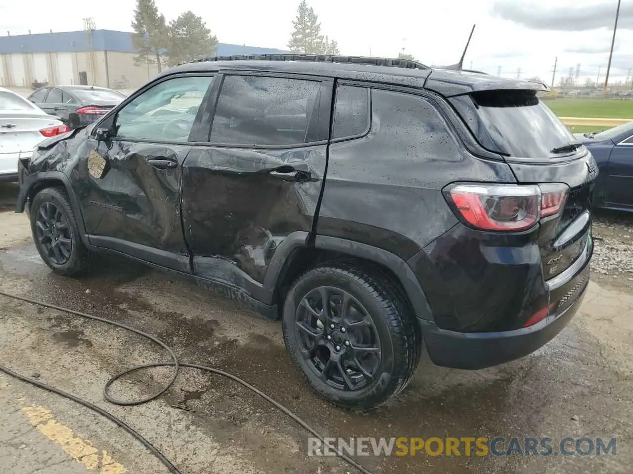 2 Photograph of a damaged car 3C4NJDBB6NT182287 JEEP COMPASS 2022