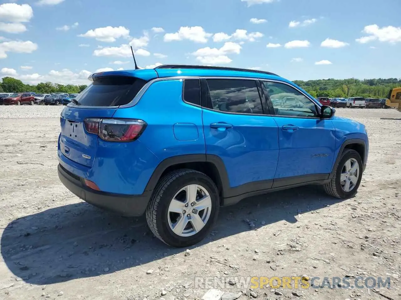 3 Photograph of a damaged car 3C4NJDBB7NT127413 JEEP COMPASS 2022