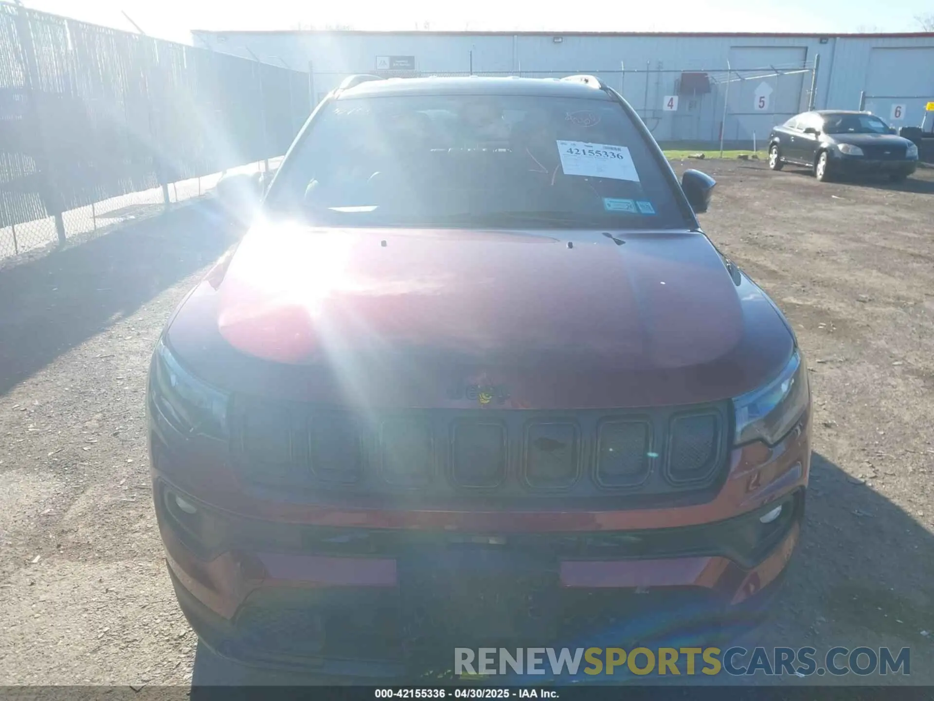 12 Photograph of a damaged car 3C4NJDBB8NT184607 JEEP COMPASS 2022