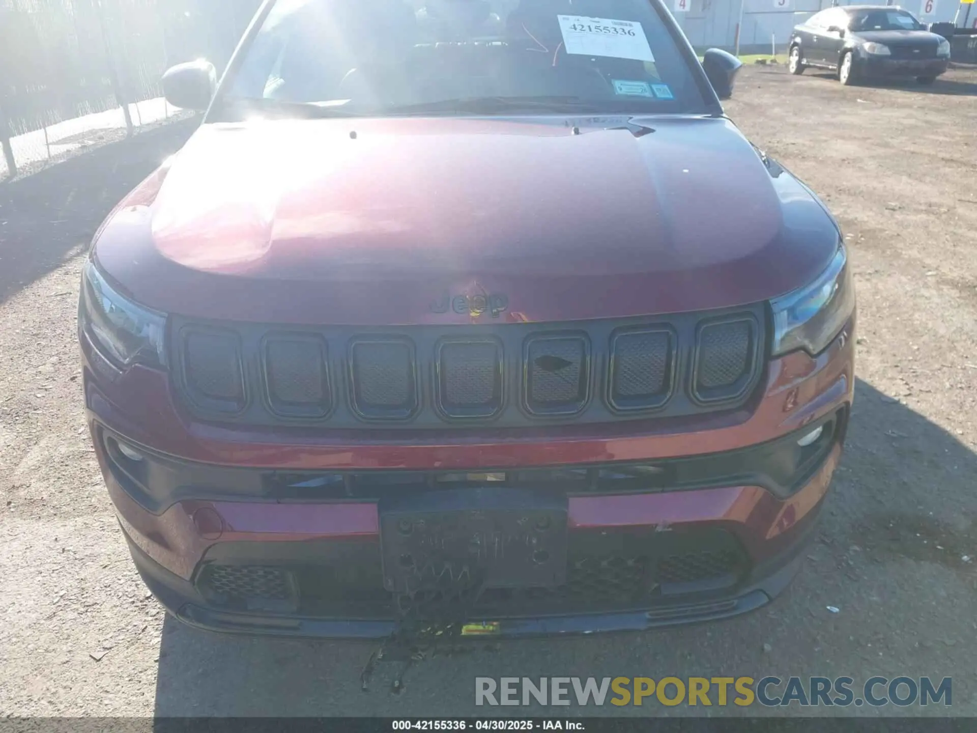 6 Photograph of a damaged car 3C4NJDBB8NT184607 JEEP COMPASS 2022