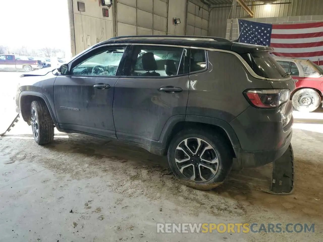 2 Photograph of a damaged car 3C4NJDCB0NT103601 JEEP COMPASS 2022