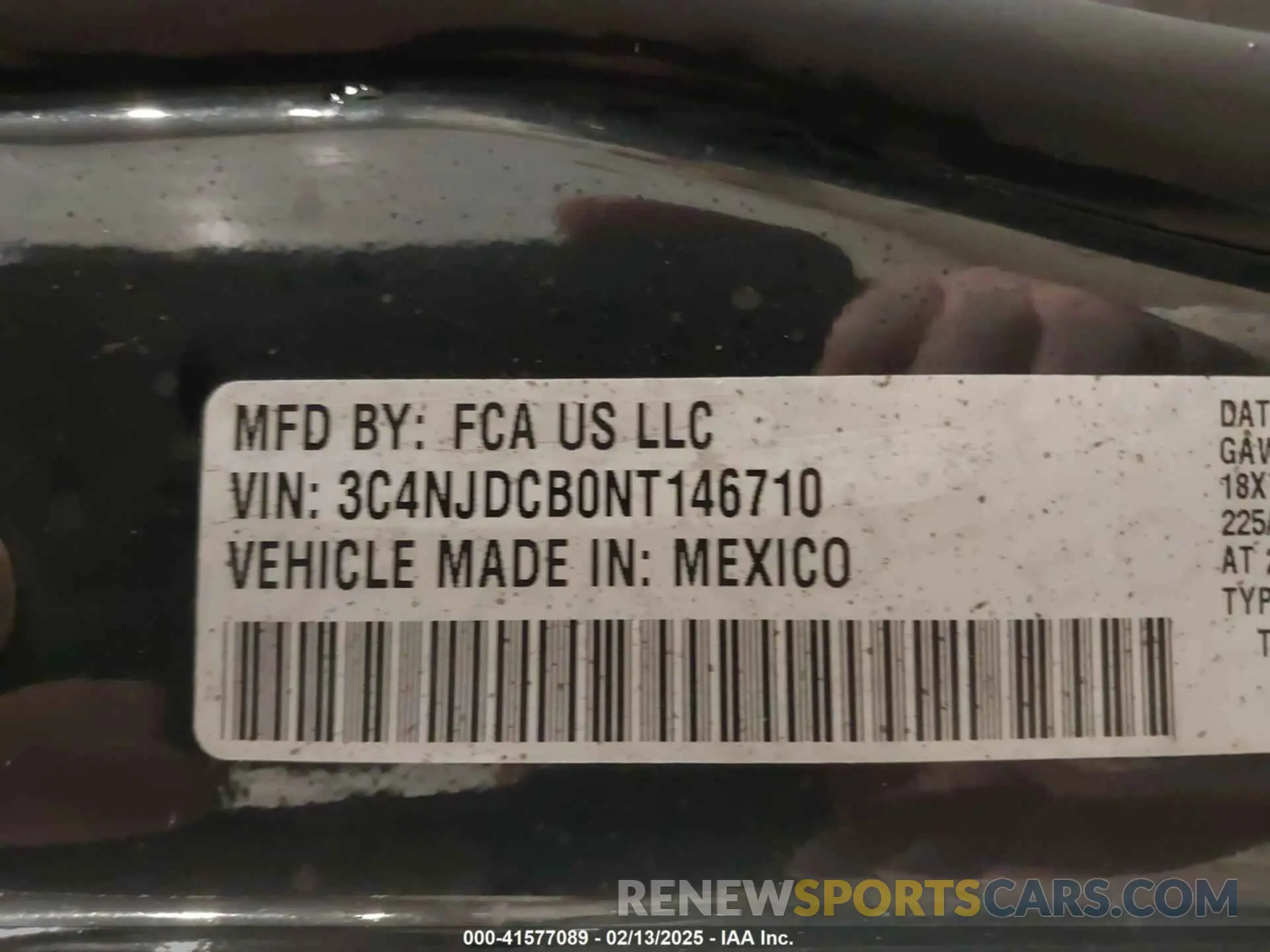 9 Фотография поврежденного автомобиля 3C4NJDCB0NT146710 JEEP COMPASS 2022