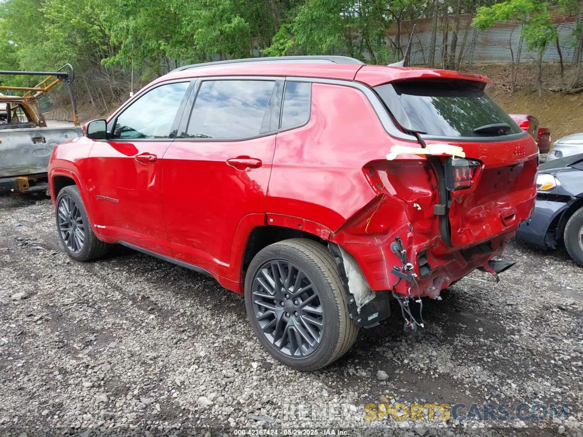 3 Фотография поврежденного автомобиля 3C4NJDCB0NT154158 JEEP COMPASS 2022