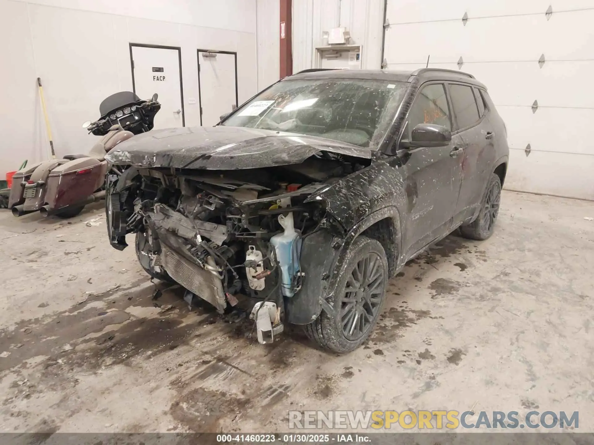 2 Photograph of a damaged car 3C4NJDCB0NT173650 JEEP COMPASS 2022