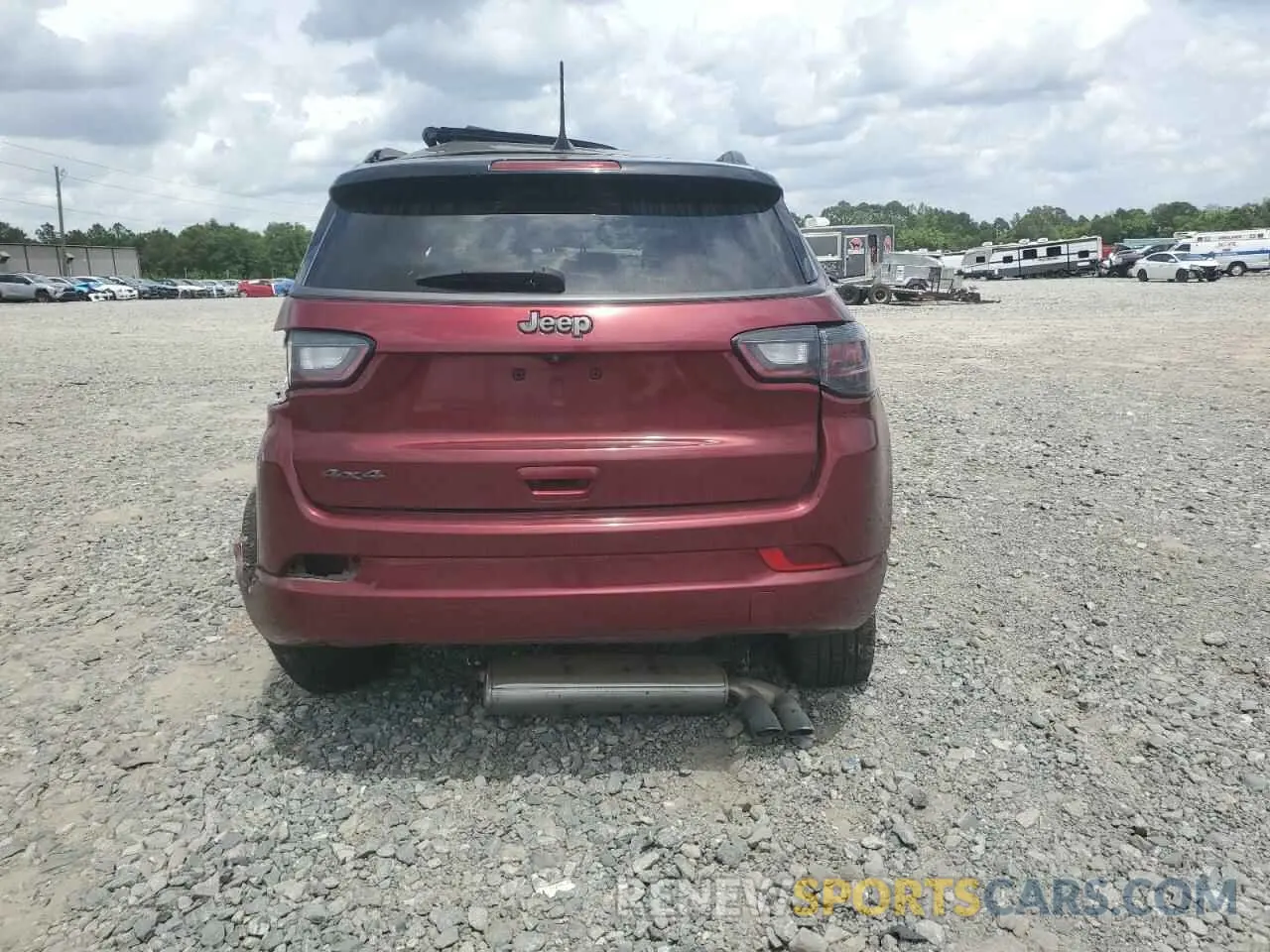 6 Photograph of a damaged car 3C4NJDCB0NT178556 JEEP COMPASS 2022