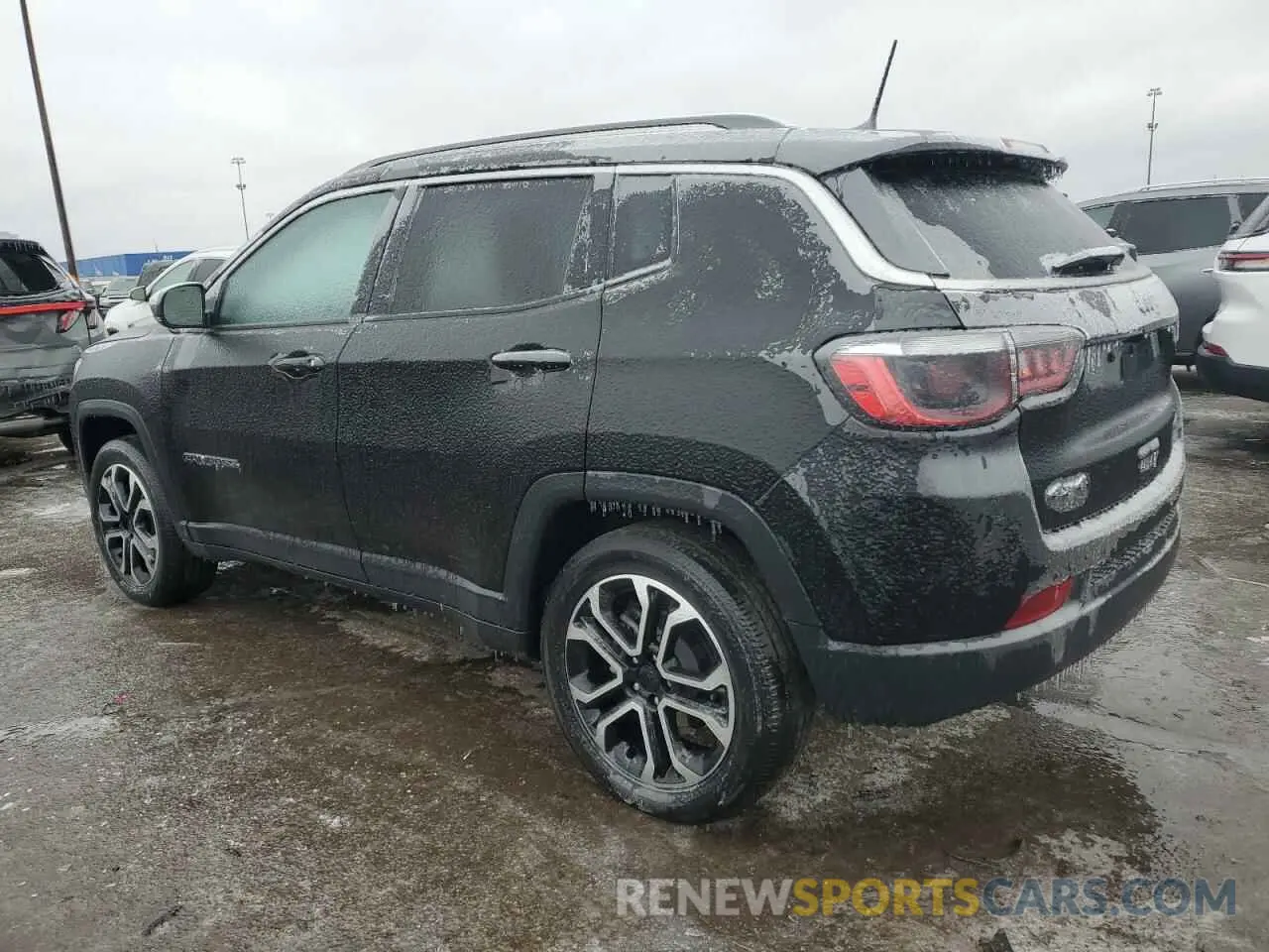 2 Photograph of a damaged car 3C4NJDCB0NT186172 JEEP COMPASS 2022