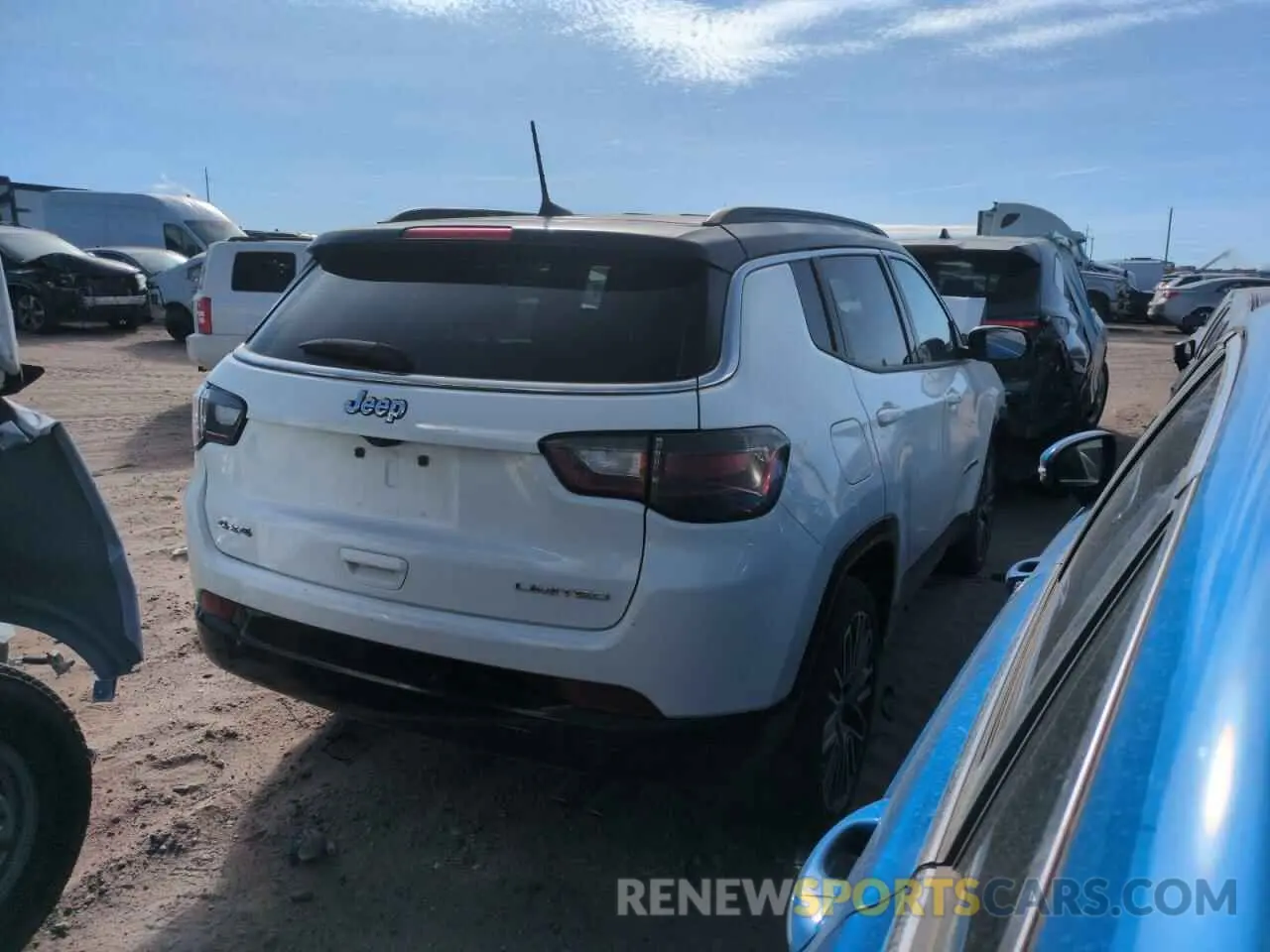 3 Фотография поврежденного автомобиля 3C4NJDCB0NT211992 JEEP COMPASS 2022