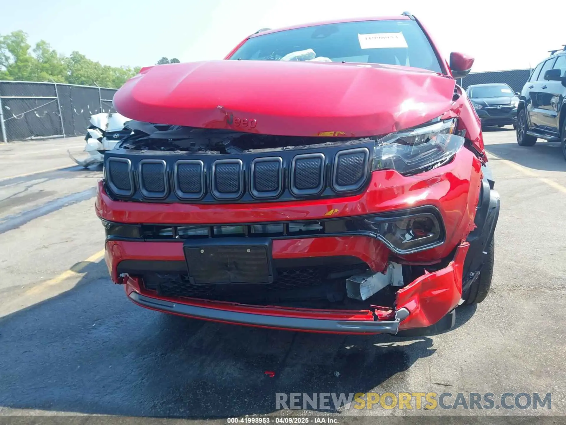 6 Фотография поврежденного автомобиля 3C4NJDCB1NT150068 JEEP COMPASS 2022