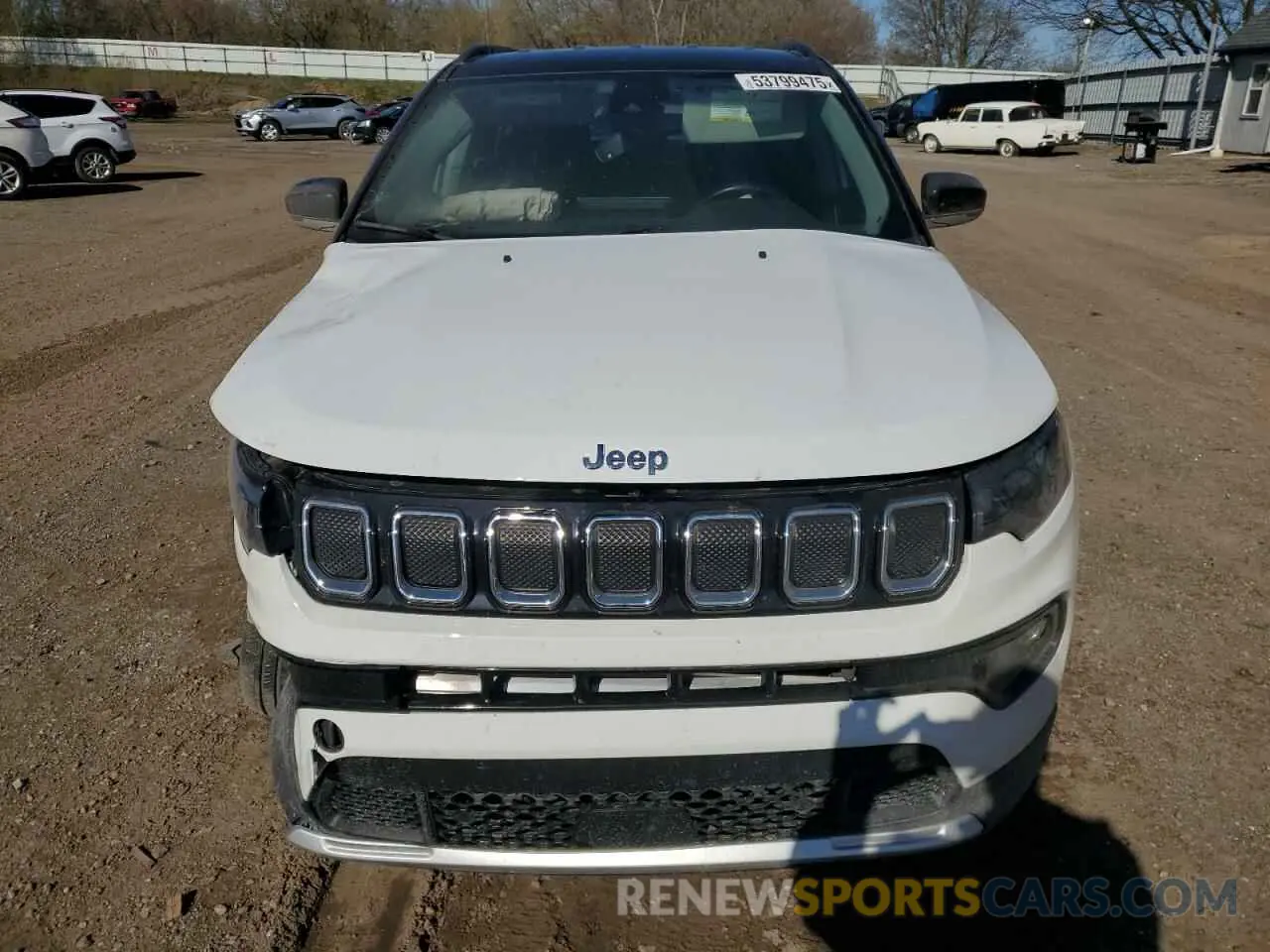 5 Photograph of a damaged car 3C4NJDCB3NT132509 JEEP COMPASS 2022