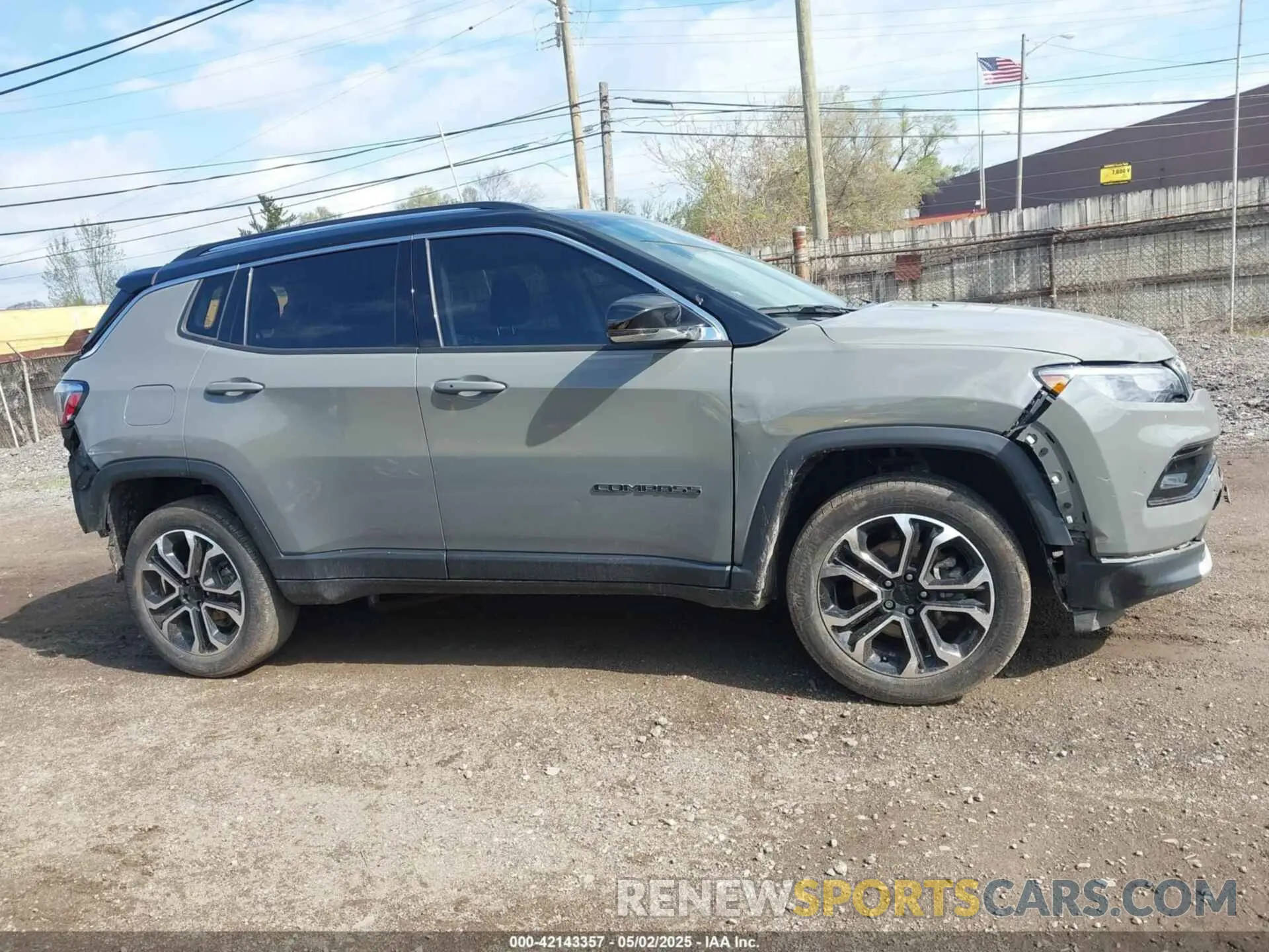 13 Photograph of a damaged car 3C4NJDCB3NT145518 JEEP COMPASS 2022