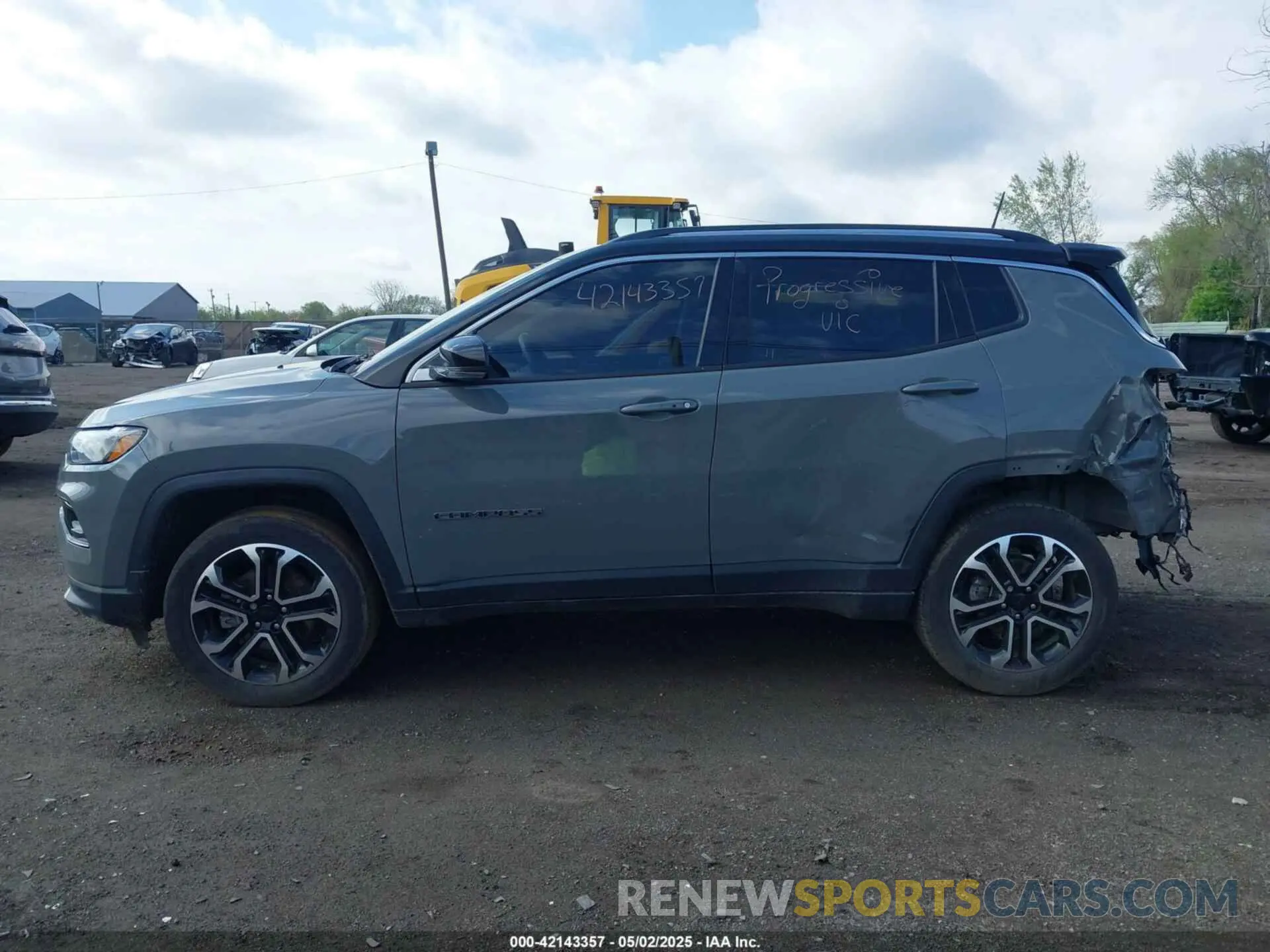 14 Photograph of a damaged car 3C4NJDCB3NT145518 JEEP COMPASS 2022