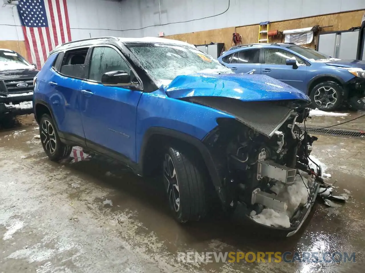 4 Фотография поврежденного автомобиля 3C4NJDCB4NT154860 JEEP COMPASS 2022