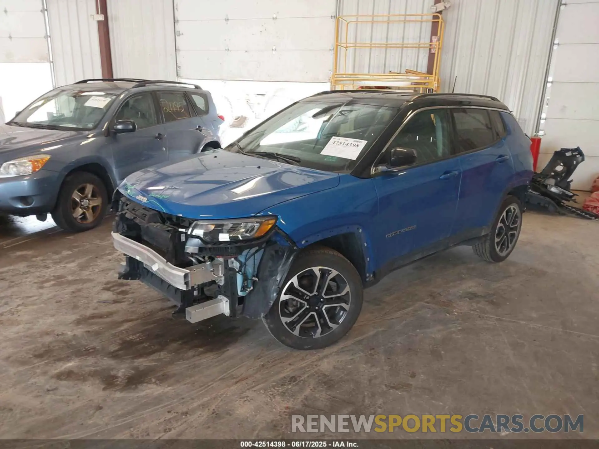 2 Фотография поврежденного автомобиля 3C4NJDCB4NT171609 JEEP COMPASS 2022