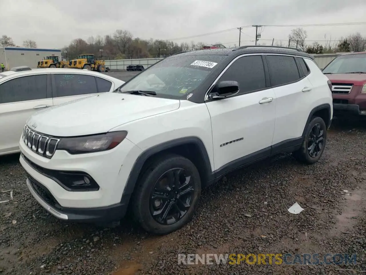 1 Photograph of a damaged car 3C4NJDCB4NT173148 JEEP COMPASS 2022