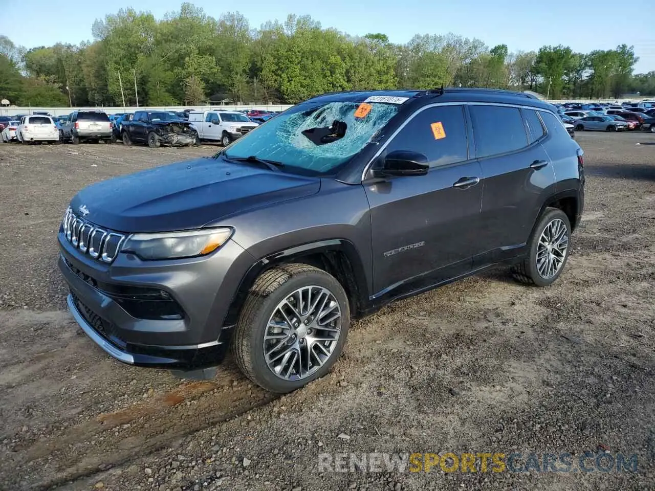 1 Фотография поврежденного автомобиля 3C4NJDCB4NT210246 JEEP COMPASS 2022